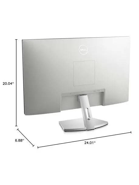 Dell S2721HS Full HD 1920 x 1080p, 75Hz IPS LED LCD Thin Bezel Adjustable Gaming Monitor, 4ms Grey-to-Grey Response Time, 16.7 Million Colors, HDMI ports, AMD FreeSync, Platinum Silver, 27.0