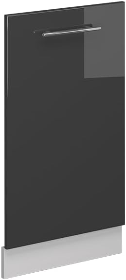 Vicco Meuble pour Four Fame-Line, Blanc Haute Brillance/Blanc, 60 cm avec étagères Ouvertes