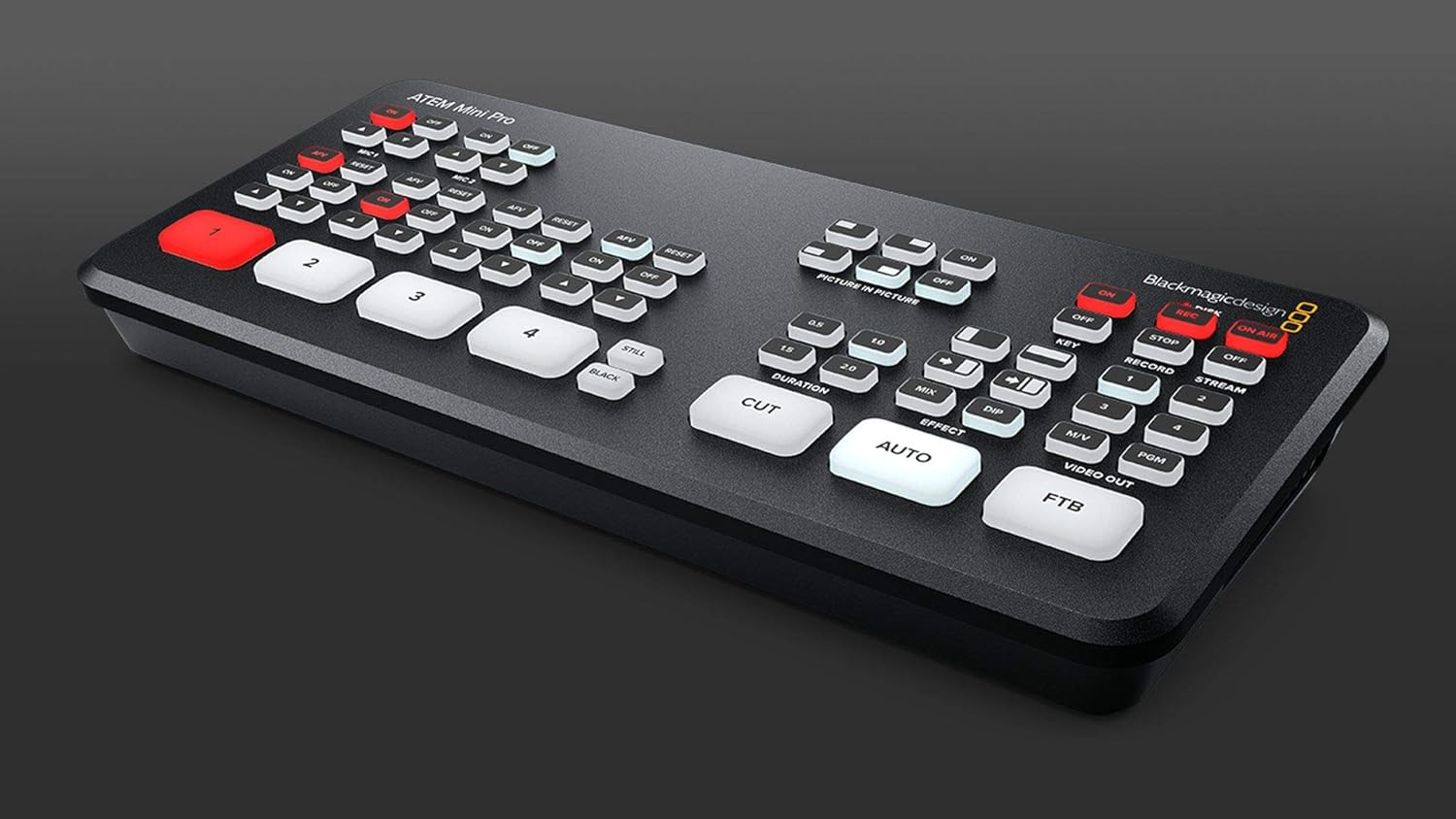 Blackmagic Design ATEM Mini Pro Mixeur vidéo Noir