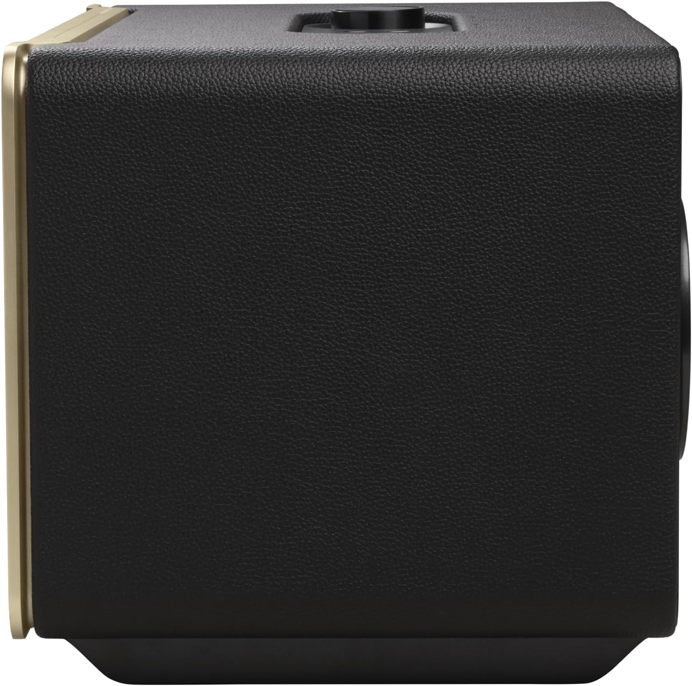 JBL Authentics 200 Enceinte Smart Home avec Wi-Fi, Bluetooth et assistants vocaux, design rétro, noire, Prise européenne (Type C)