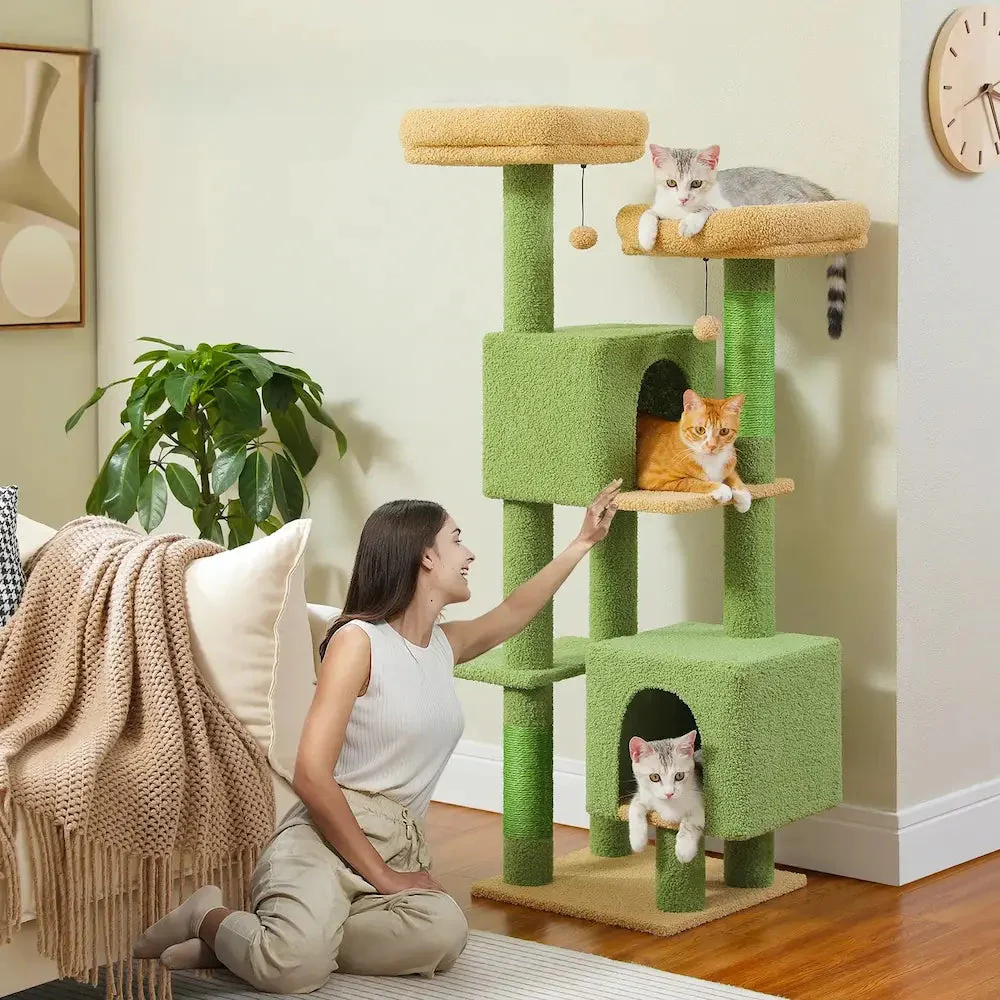 Arbre à chat 130 cm - Pour chats actifs