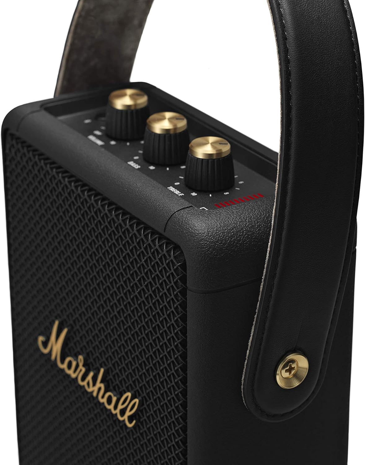Marshall Stockwell II Enceinte Bluetooth Portatif - Noir et Laiton[Exclusif Amazon]