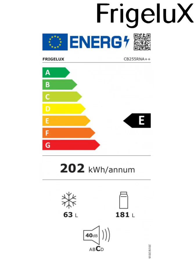 Frigelux CB255RNA++