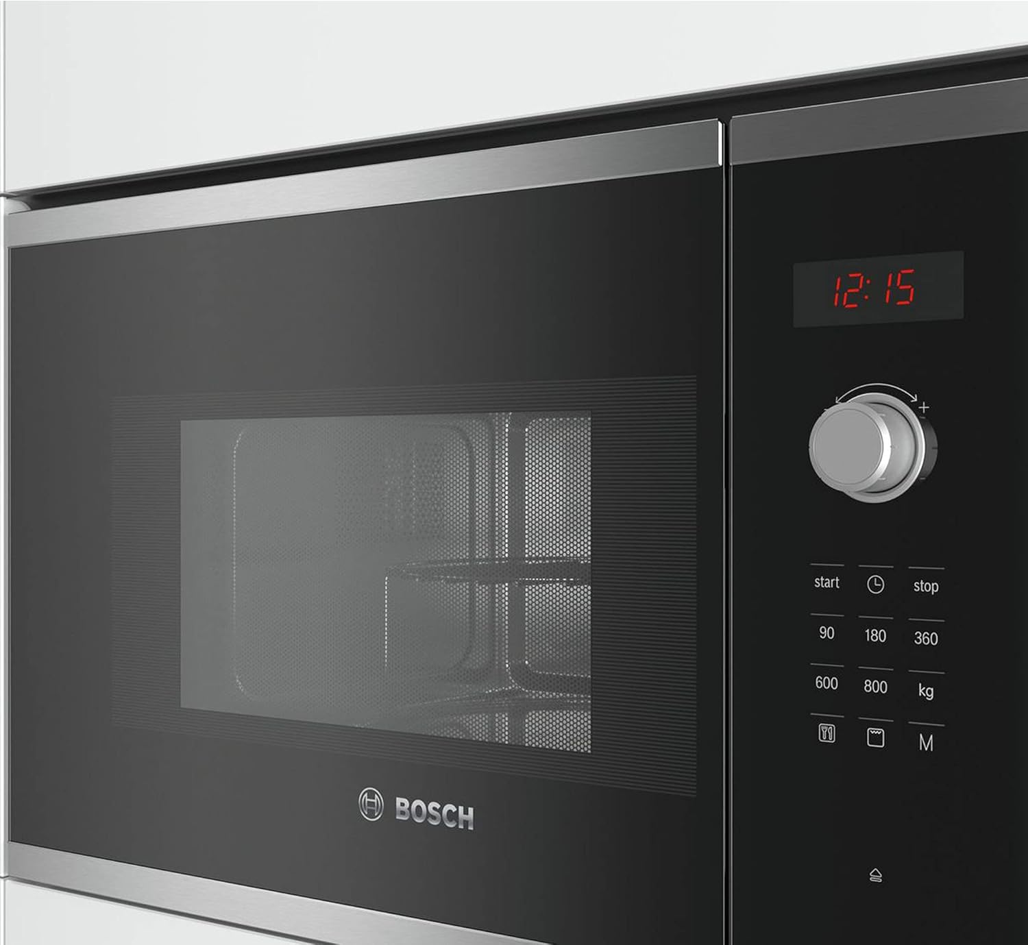 Bosch BEL523MS0 Série 4 - Micro-ondes intégrable - 60 x 38 cm - 5 puissances - 20L - Inox