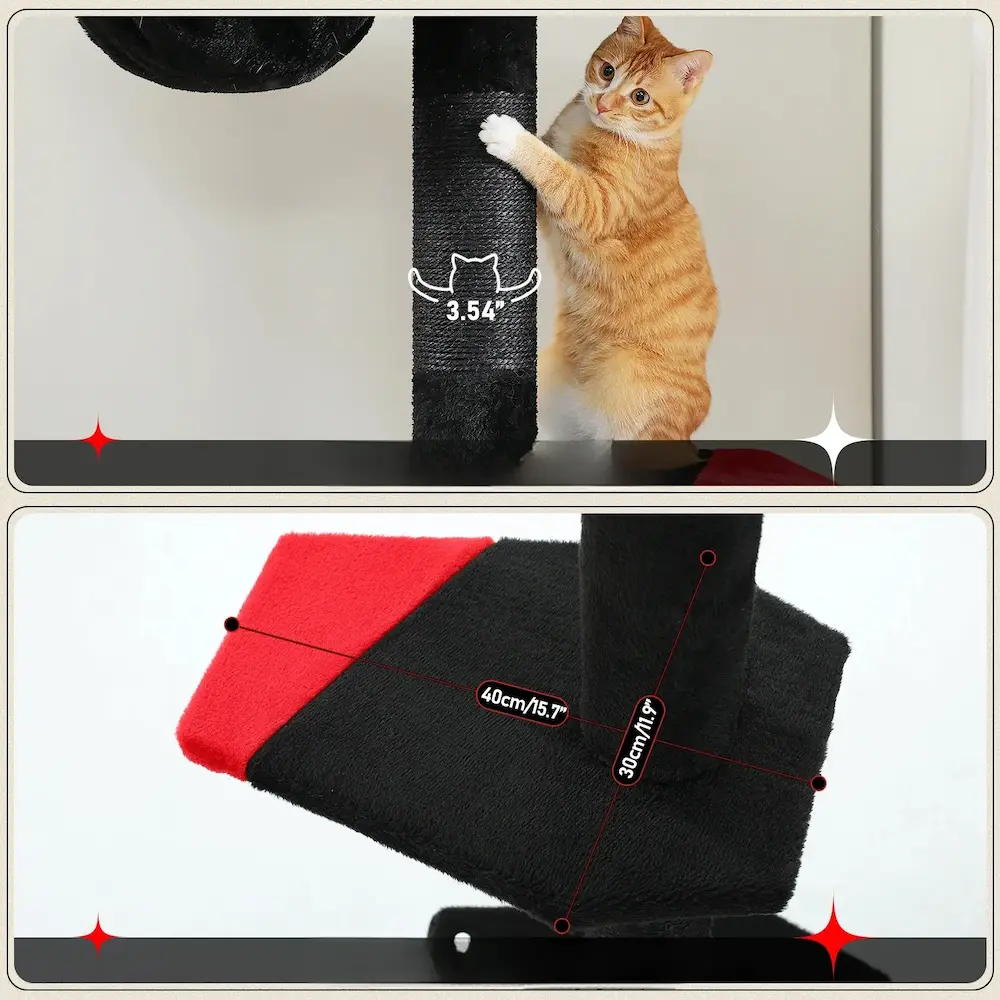 Arbre à chat gothique - Confort et esthétique moderne