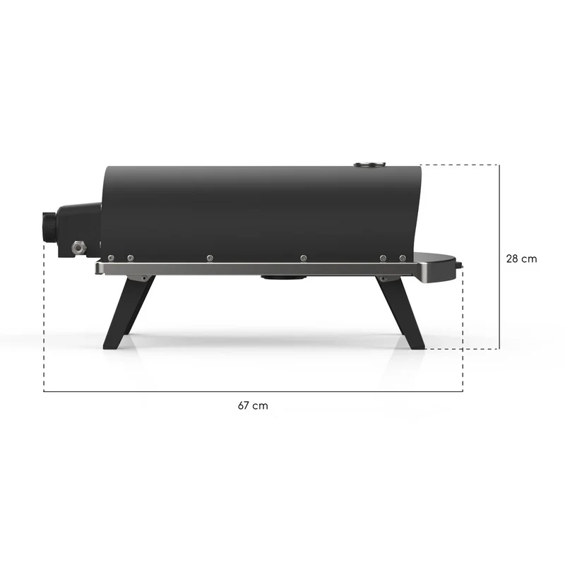 Four à Pizza PIANA à gaz Charbon Ziipa