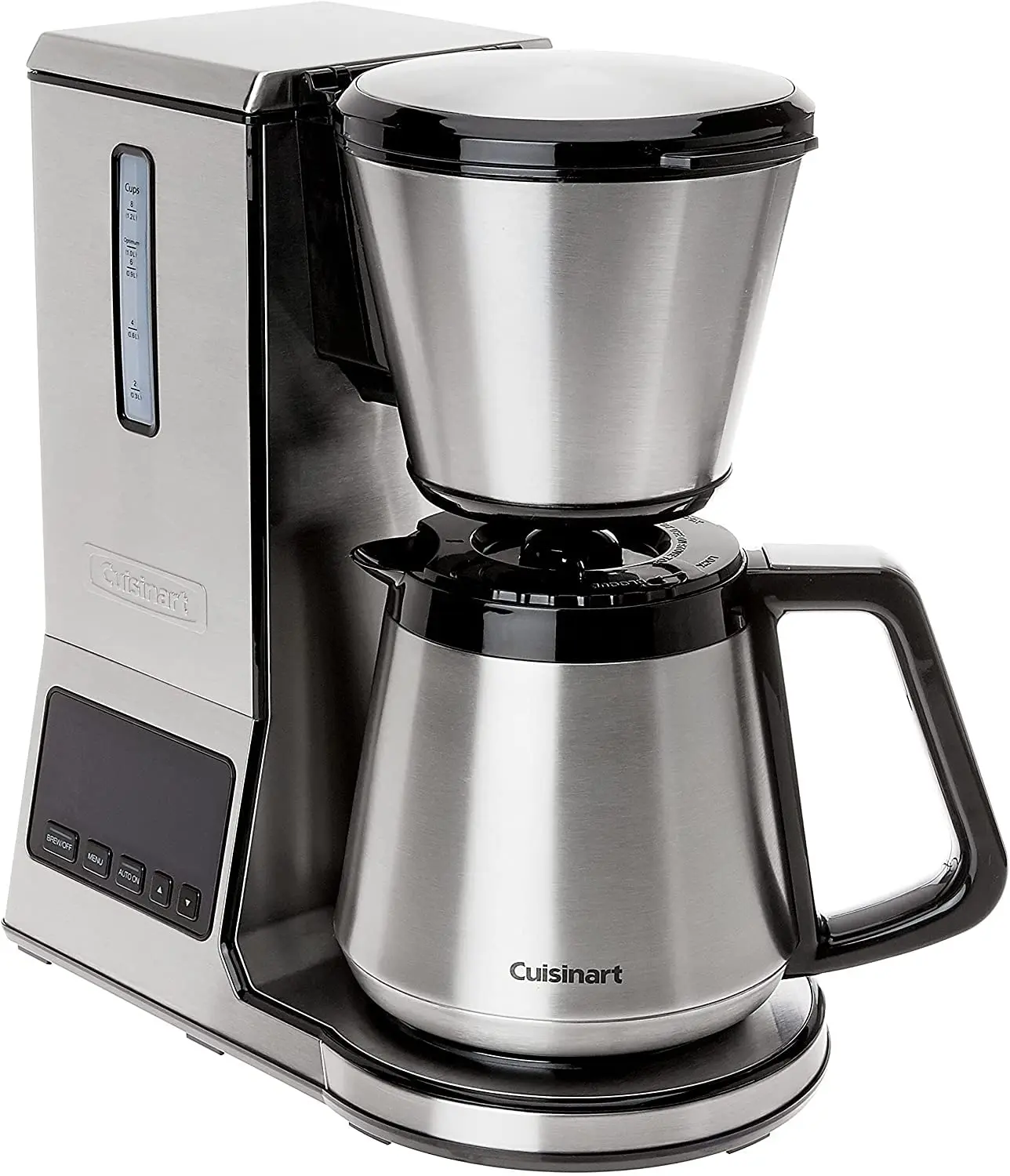 Cuisinart CPO-800P1 PurePrecision 8 Cup Pour-Over Coffee Brewer, Silver