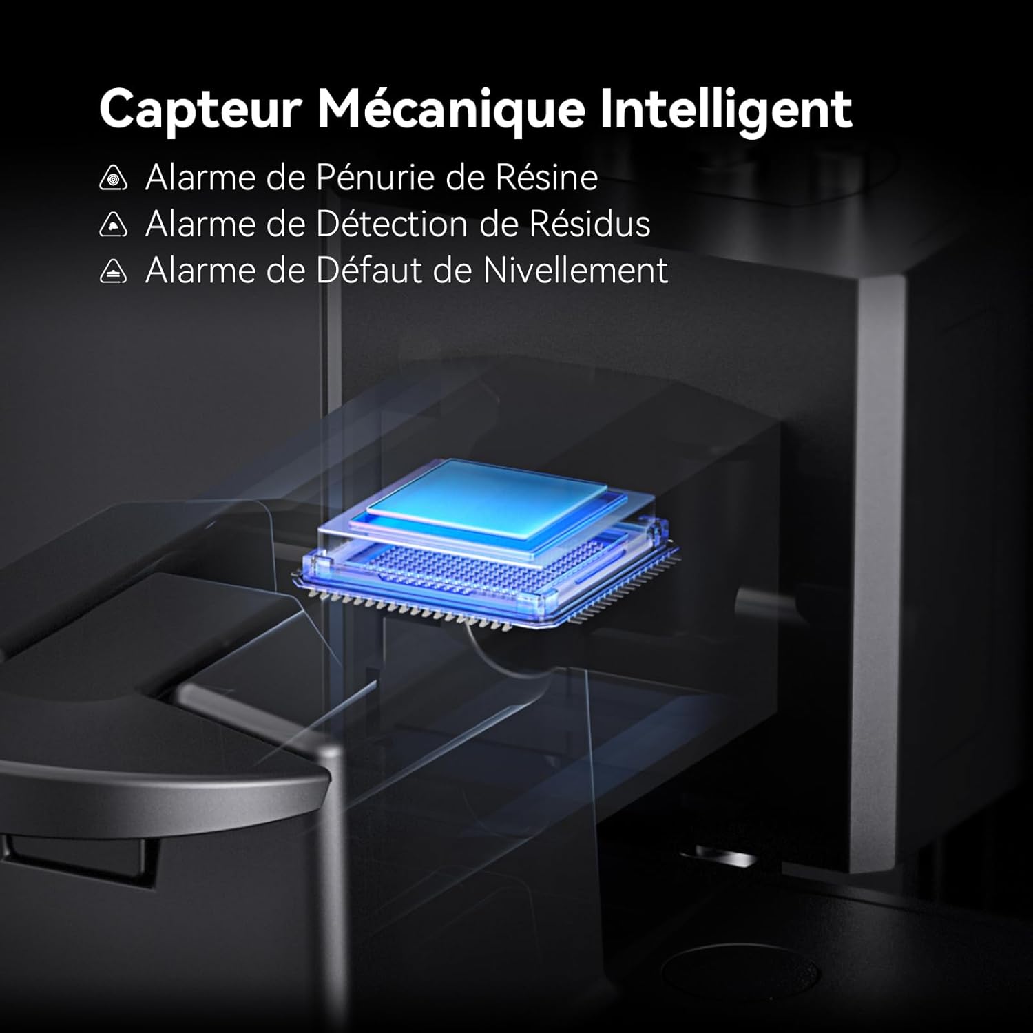 ELEGOO Mars 5 Ultra Imprimante 3D Résine 9K, Impression à Haute Vitesse 150mm/h, Nivellement Automatique, Détection Intelligente, Transfert Wi-Fi, Taille d'Impression 153.36 x 77.76 x 165 mm³