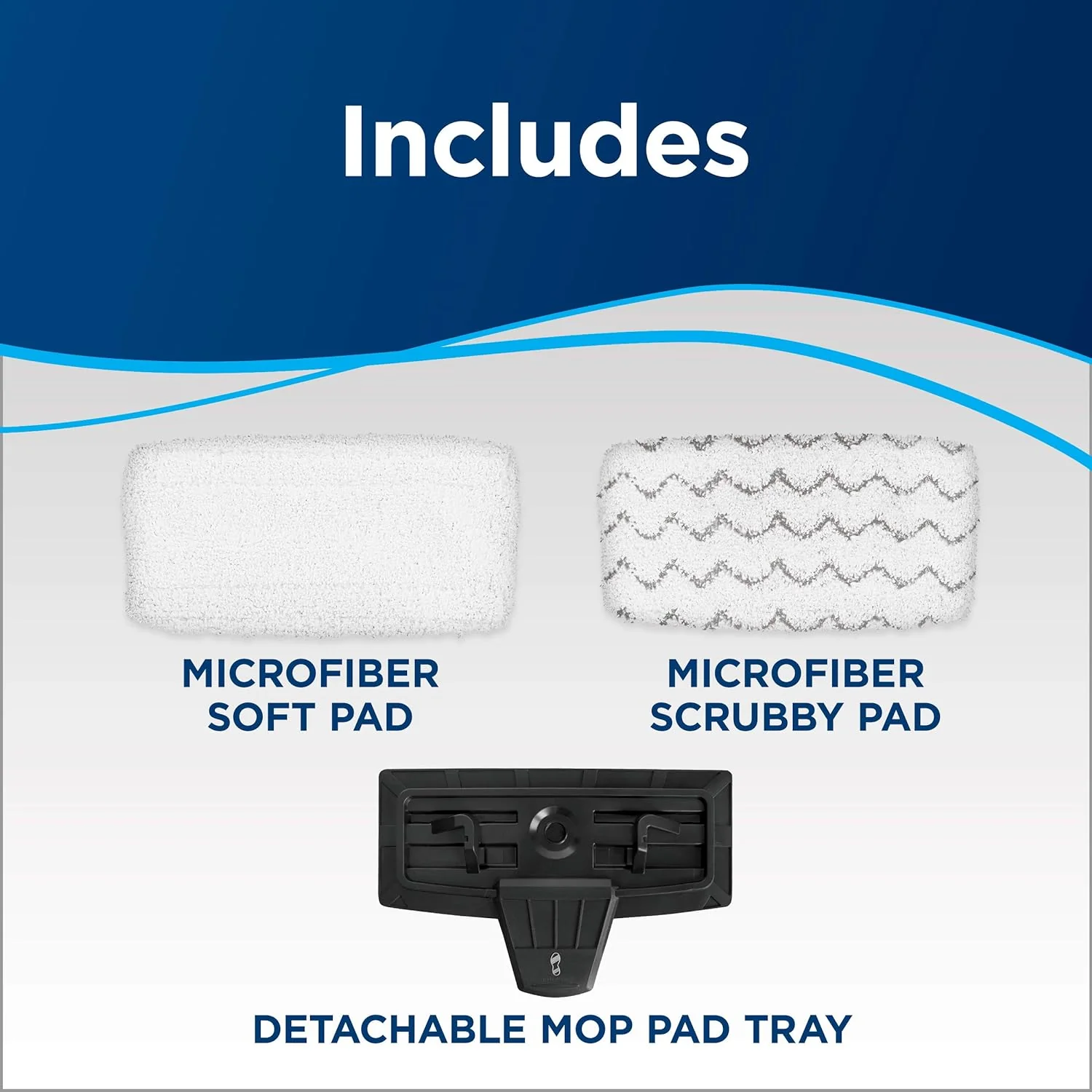 Bissell, 2747A PowerFresh Vac & Steam All-in-One Vacuum and Steam Mop, Detachable for Hard Floor