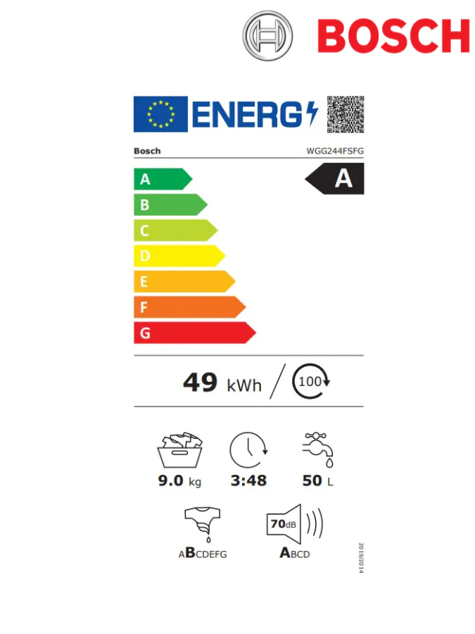 Bosch WGG244FSFG