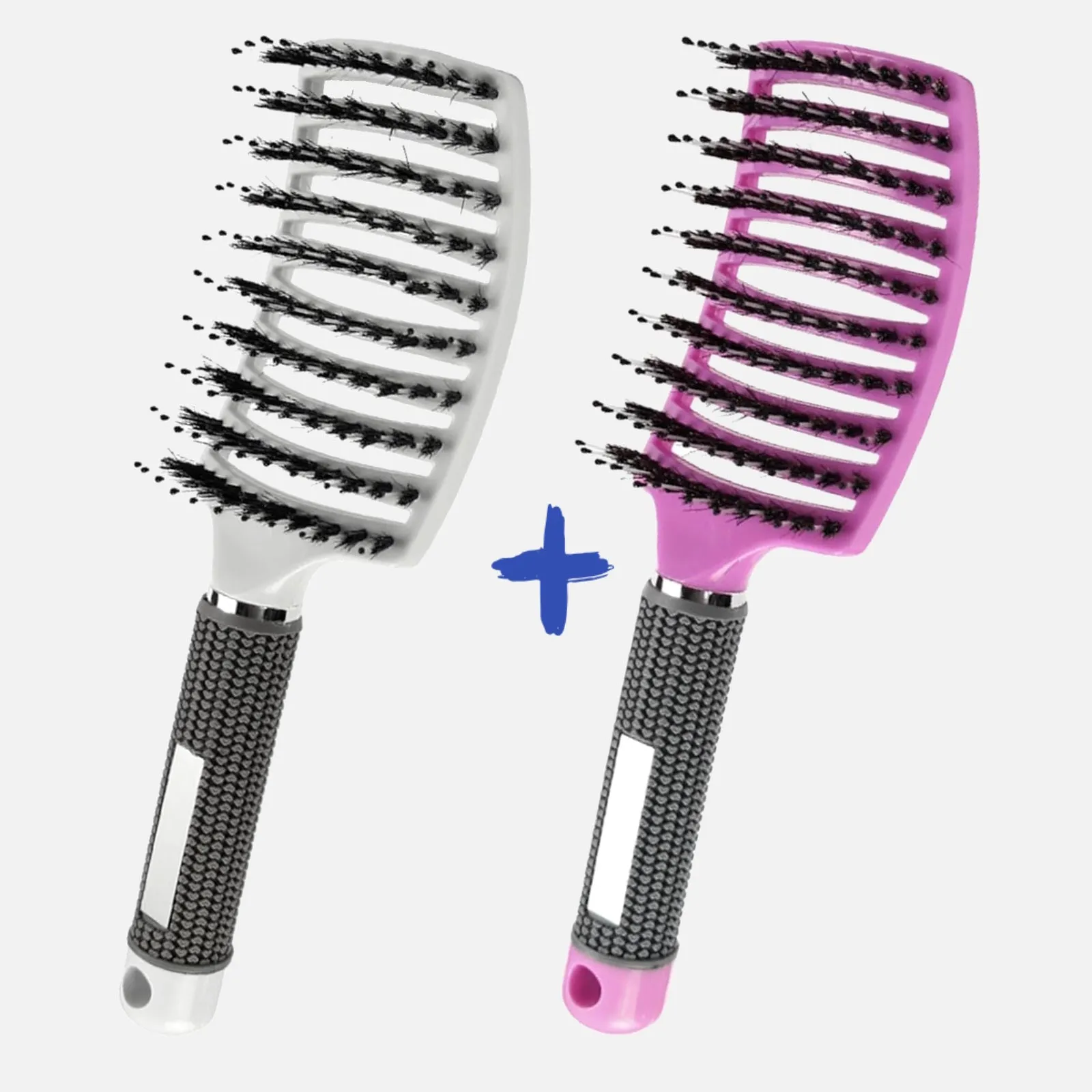 Lots de 2 Brosses Démêlantes Magiques Anti-Casse