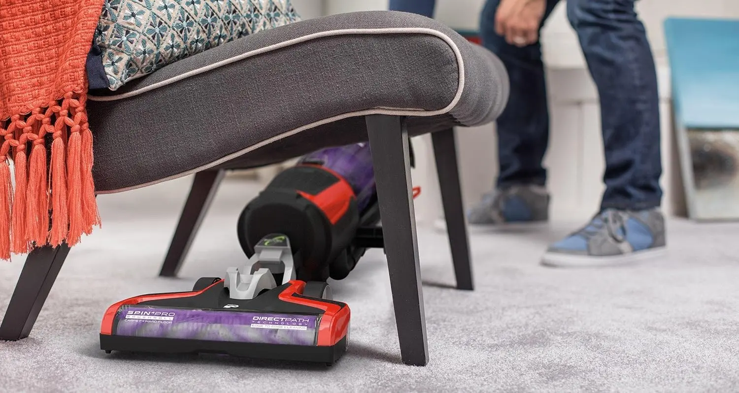 Dirt Devil Razor Pet Vacuum Cleaner with Swivel Steering, 120 Volts, UD70355B, Red