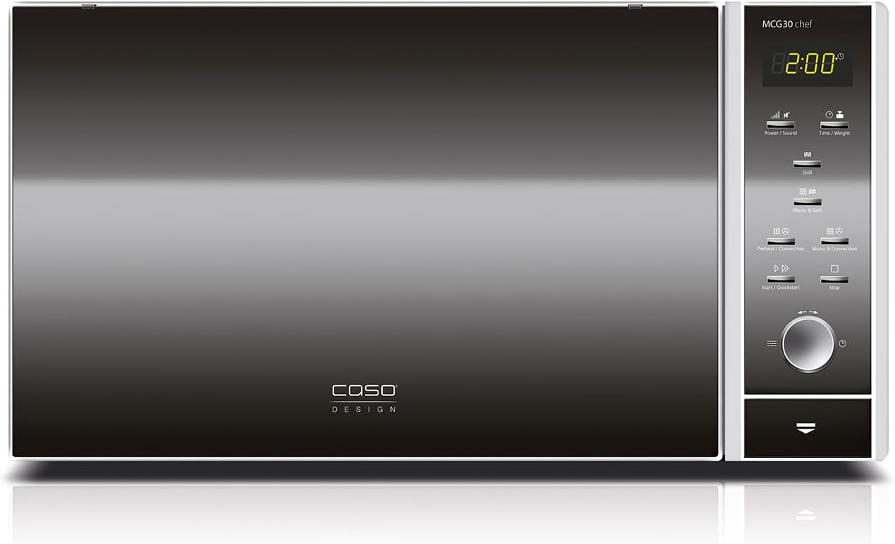 Caso mcg30 Chef Design micro-ondes Four à micro-ondes acier inoxydable