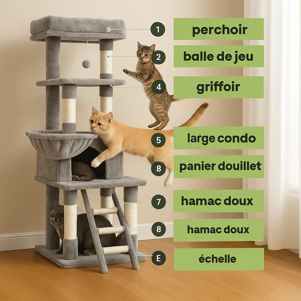 AristoCat - Arbre a Chat Dernière Génération.