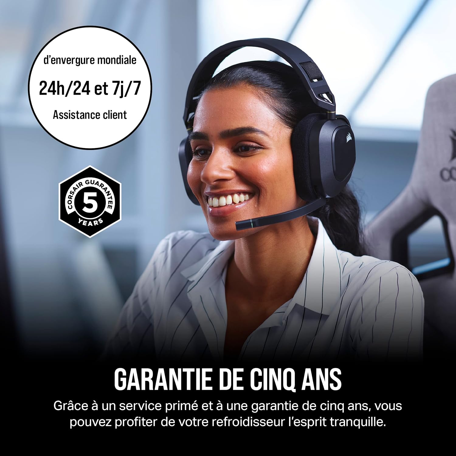 Corsair iCUE H150i Elite LCD XT Refroidisseur de CPU Liquide - Écran LCD IPS - Trois Ventilateurs AF120 RGB Elite - Radiateur 360mm - Convient à Intel® LGA 1700, AMD AM5, et Plus - Noir