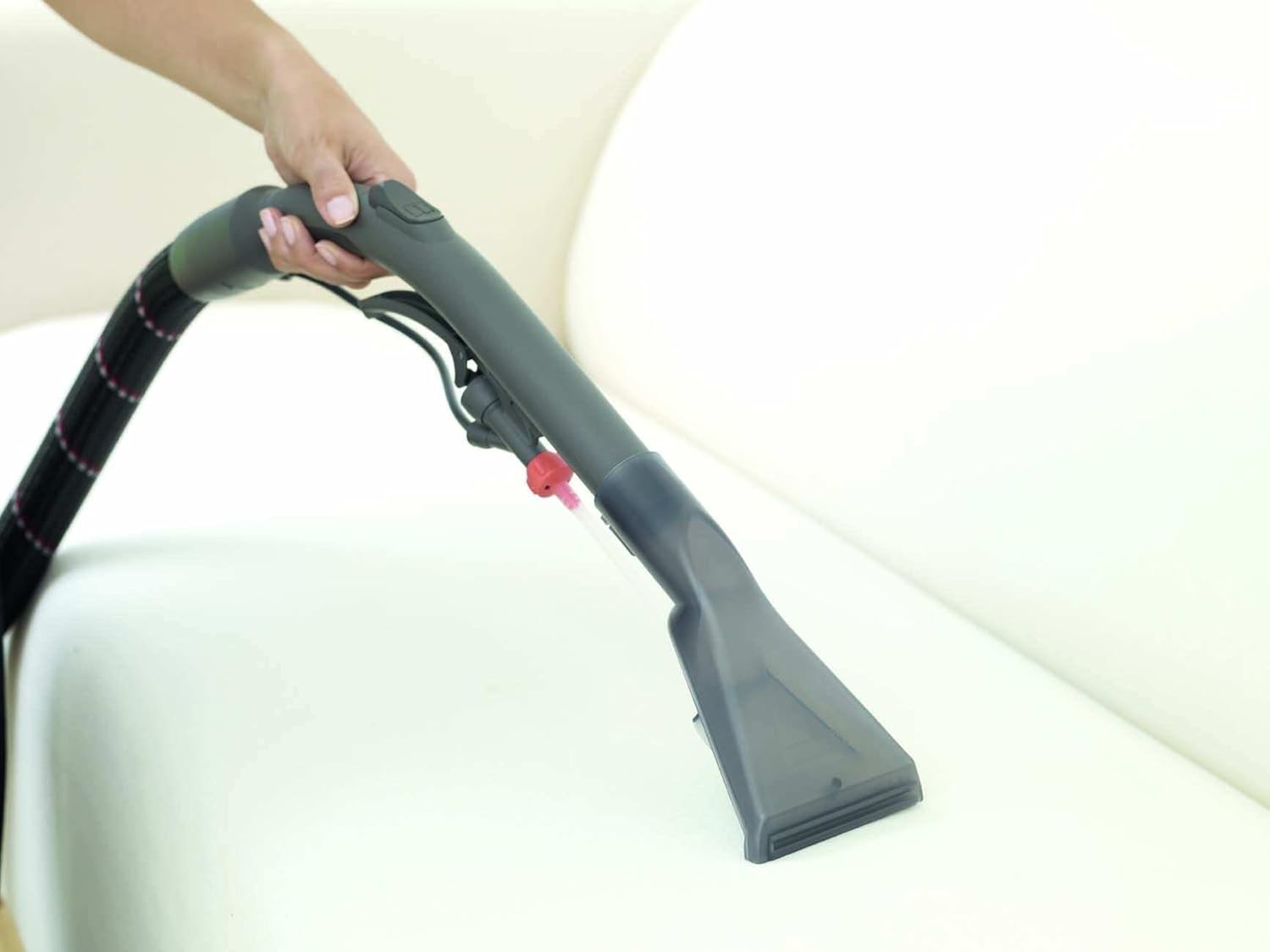 THOMAS AQUA + PET & Family Aspirateur aquafilter: élimine rapidement les poils d'animaux et odeurs animales, Orange/Gris