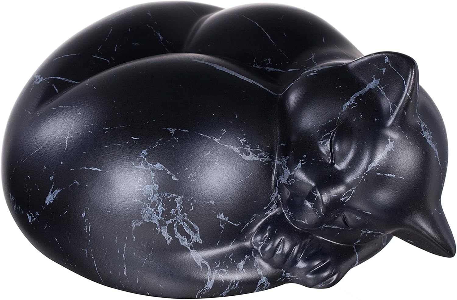 Kriss Art Urne pour animal de compagnie, urne de crémation en résine pour chat, urne pour cendres, urne pour petit animal