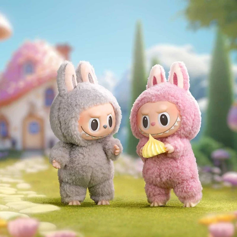 Boîte aveugle en vinyle Pop Mart Labubu The Monsters Tasty Macarons