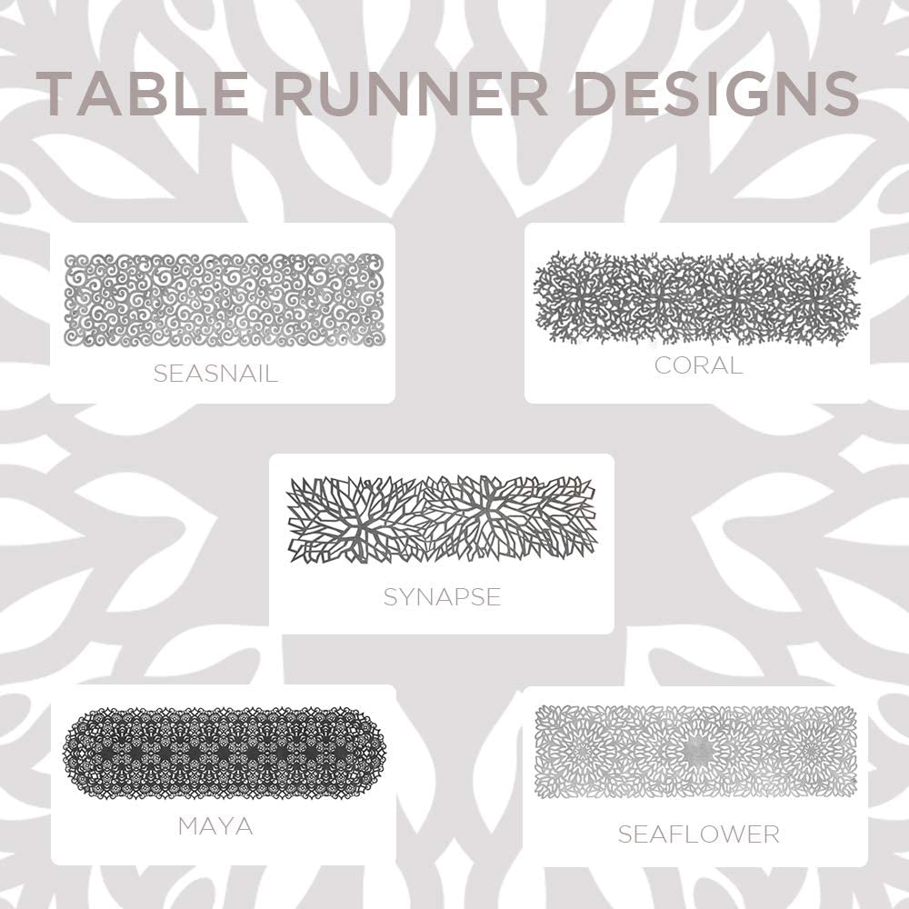Mijal Gleiser Double Sided Table Runner Laser Cut Heat Resistant