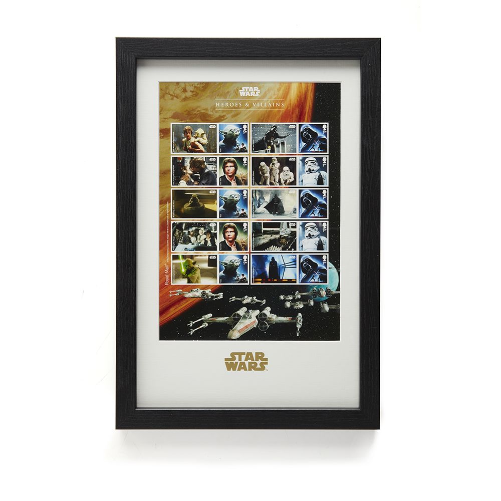 Star Wars 2015 Framed Collector Sheet Royal Mail Collectible