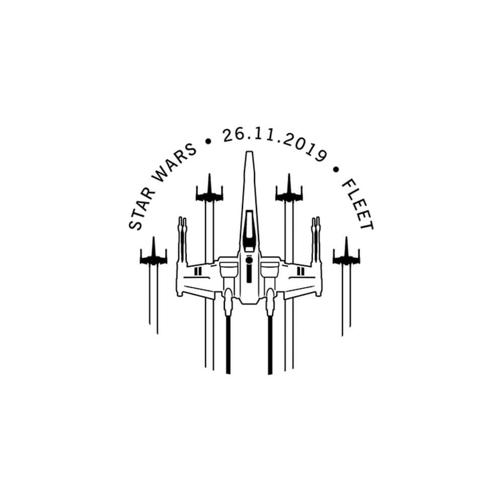 Star Wars A Galaxy of Vehicles Silver Medal Cover Limited Edition Royal Mail Collectible