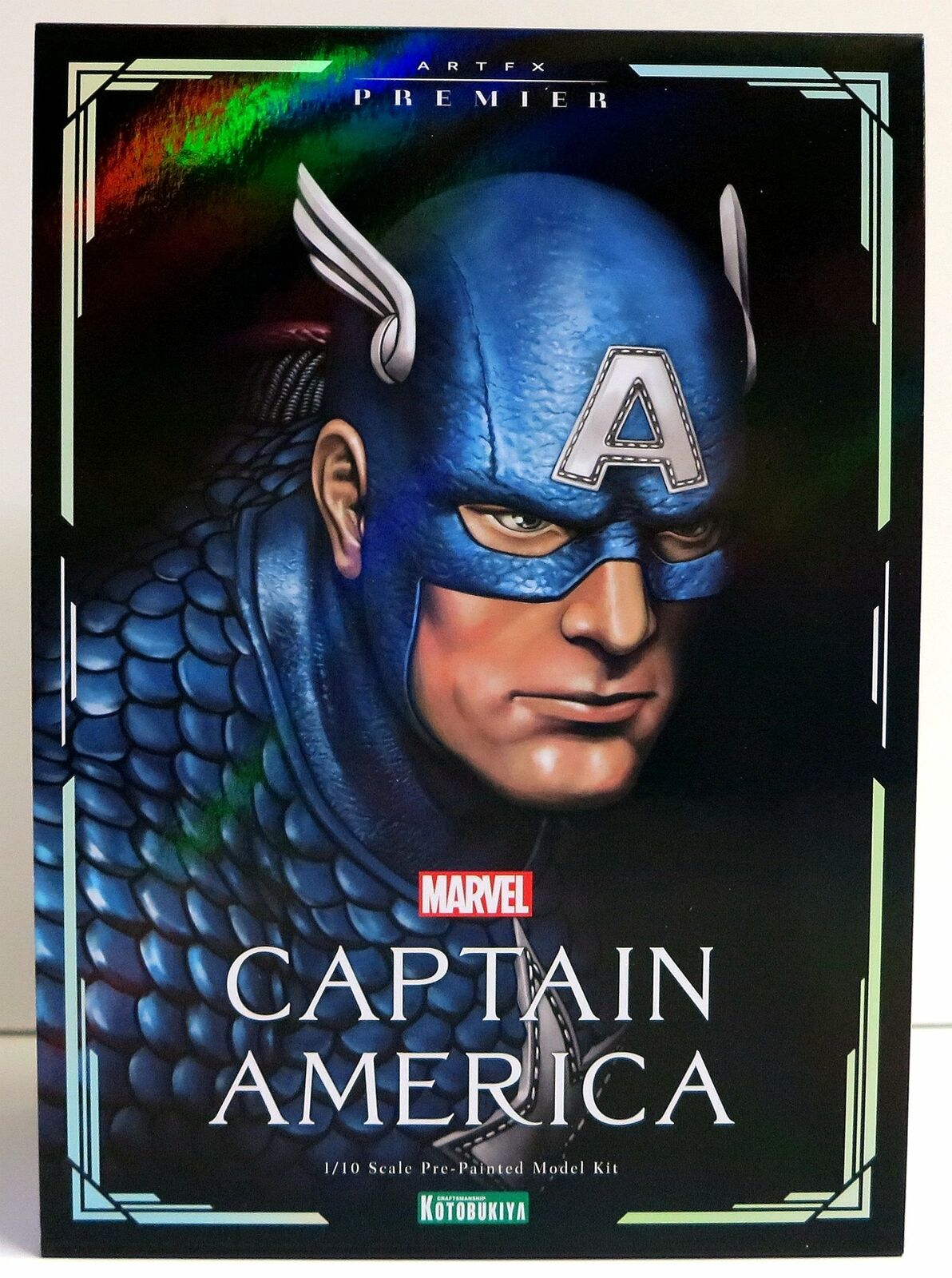 Kotobukiya Marvel Captain America Artfx Premier Statue, Multicolor, Standard