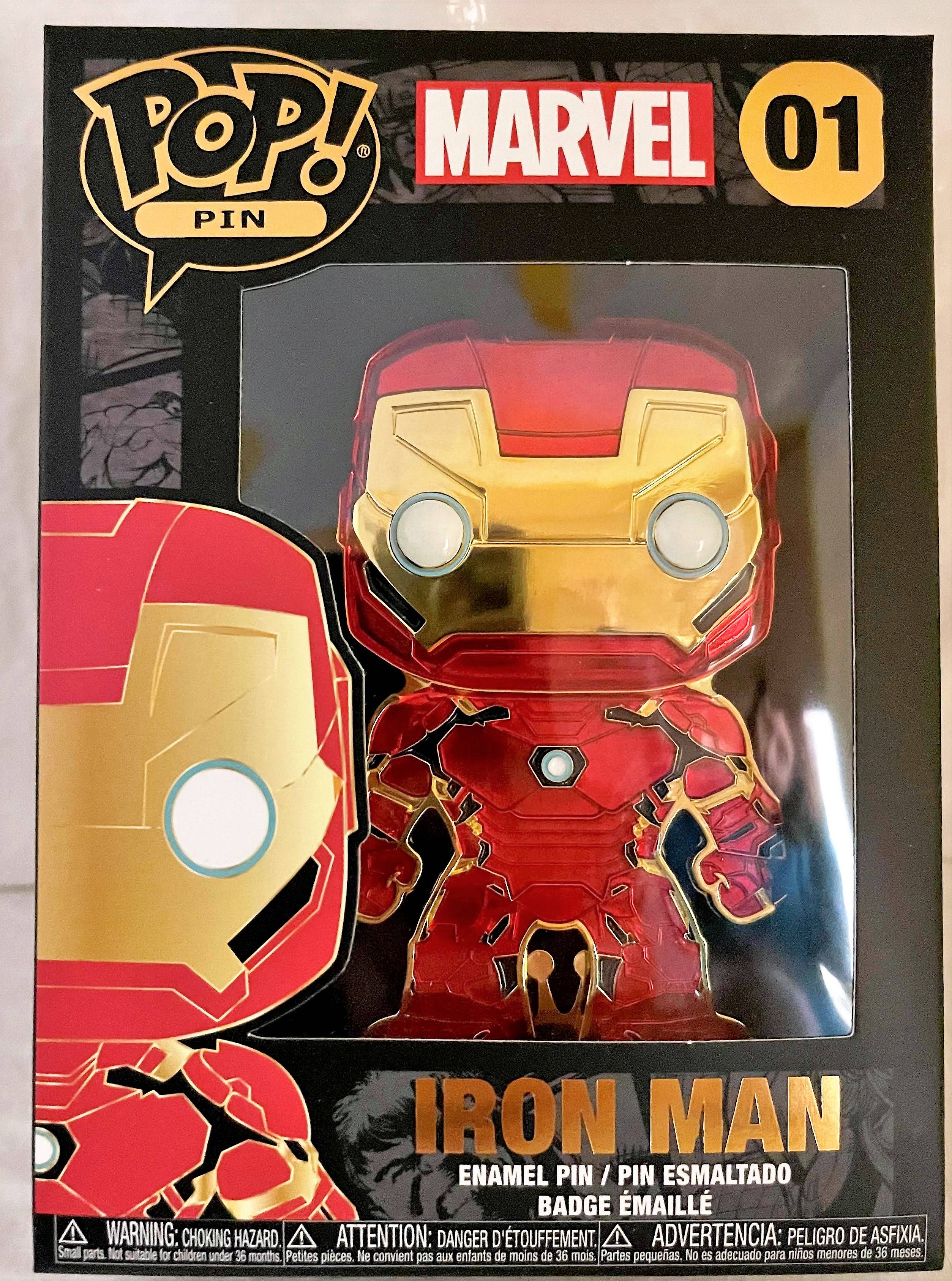 Funko Pop Pins MARVEL Lot of 4