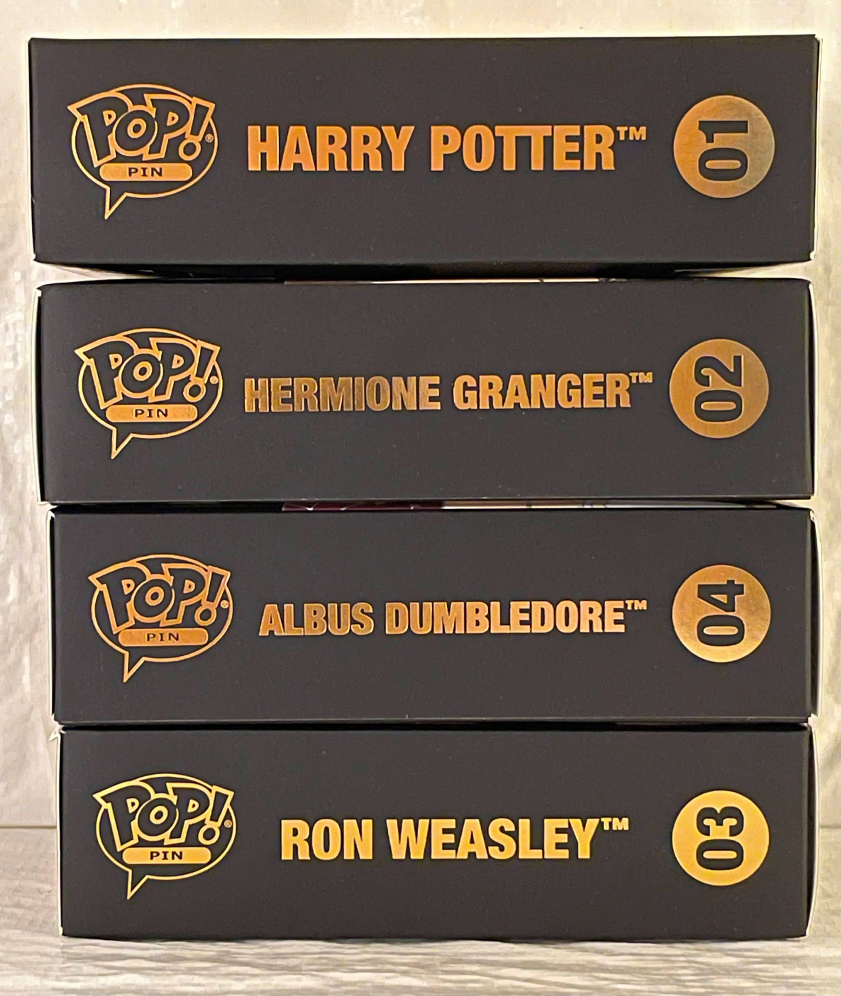 Funko Pop Pins HARRY POTTER Lot of 4