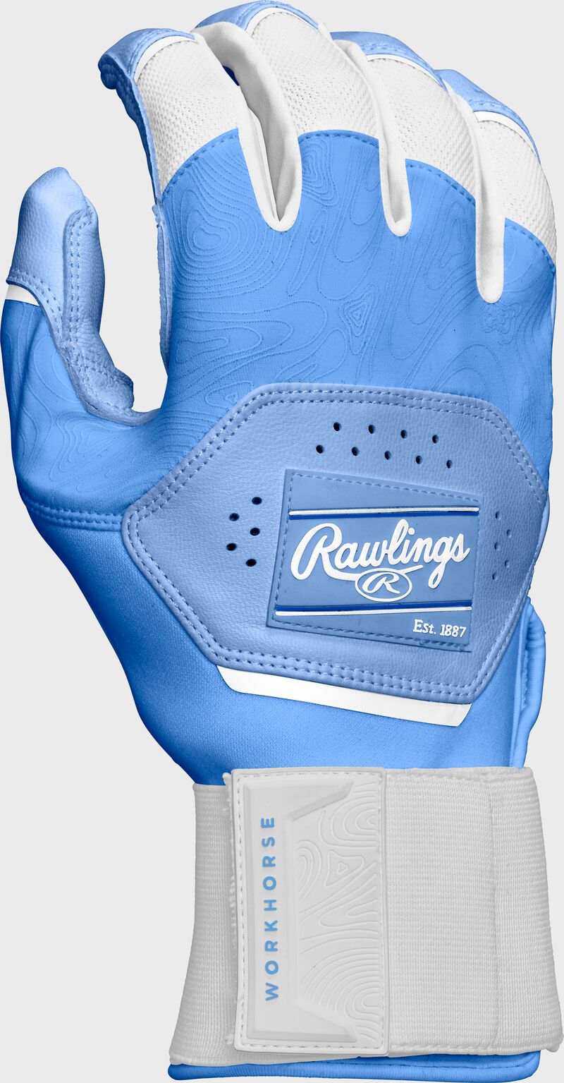 Rawlings Workhorse Compression Strap Batting Gloves, Adult & Youth Sizes
