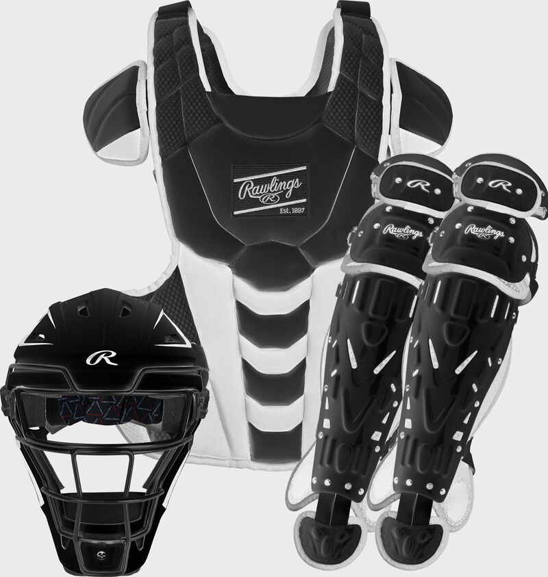 Velo Fastpitch Catcher's Gear Set, Small, Medium, Large