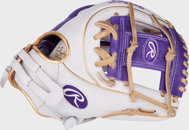 Liberty Advanced Color Series 11.75 in Infield Glove, White/Purple