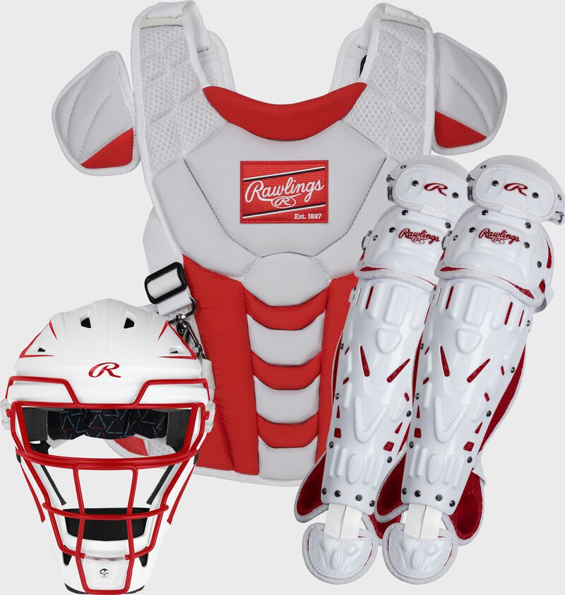 Velo Fastpitch Catcher's Gear Set, Small, Medium, Large