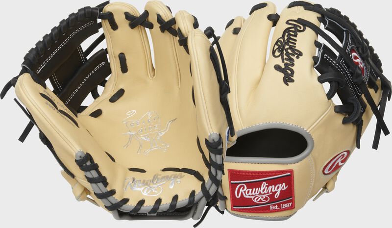 Rawlings 9.5-inch Infield Training Glove, Heart of the Hide