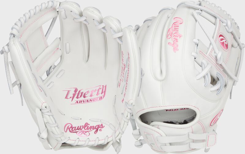 Liberty Advanced Color Series 11.75 in Infield Glove, White/Pink