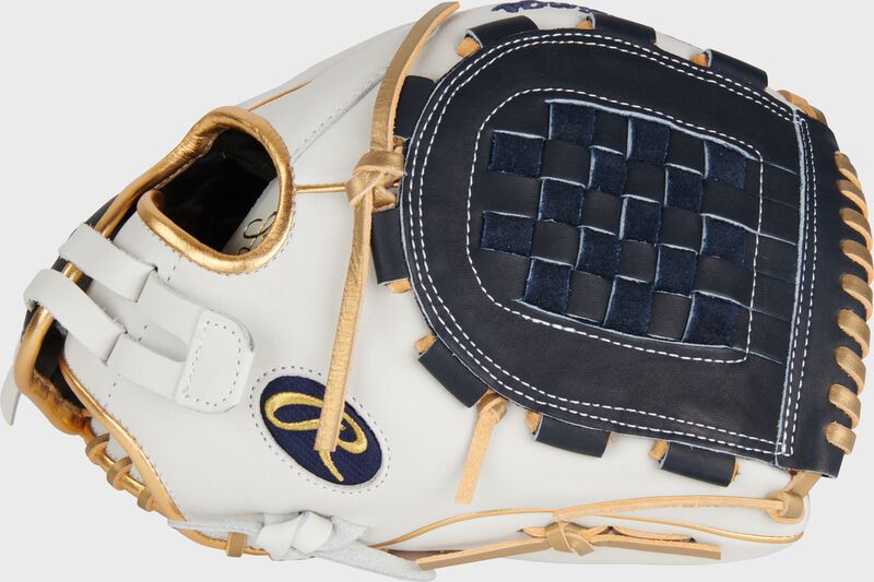 Liberty Advanced Color Series 12 in Fastpitch Glove, White/Navy