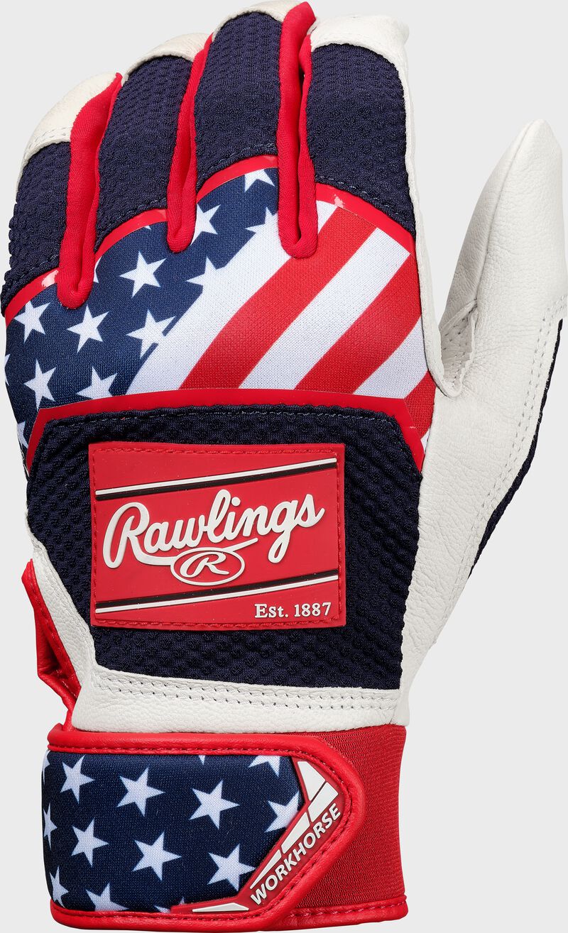 Rawlings Workhorse Batting Gloves, Adult & Youth Sizes