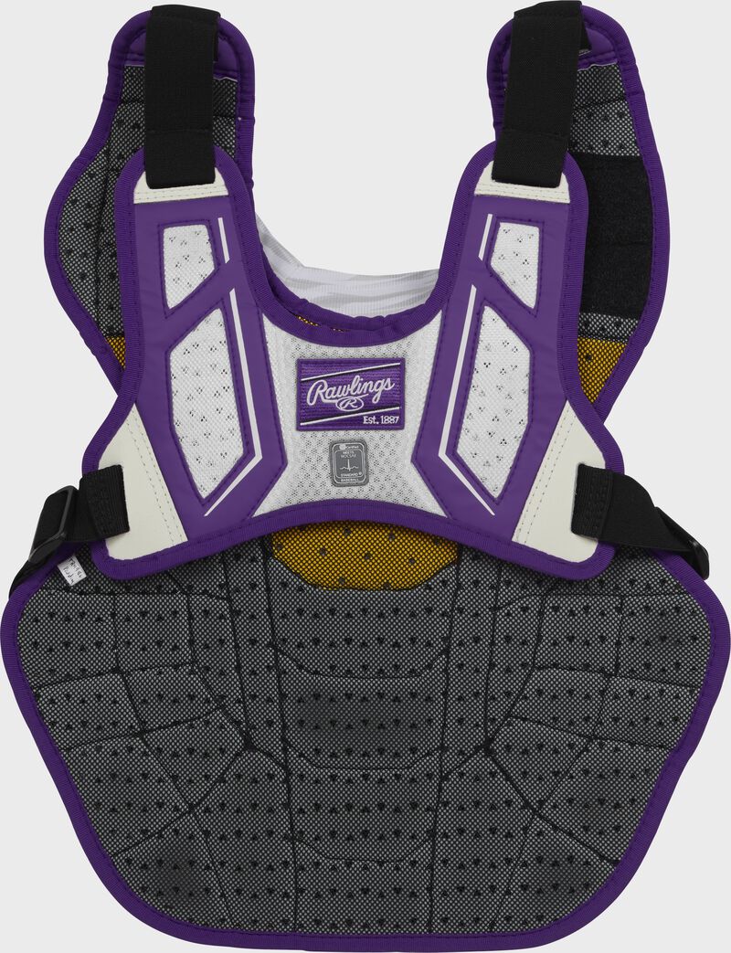 Rawlings Velo 2.0 Chest Protector, Meets NOCSAE