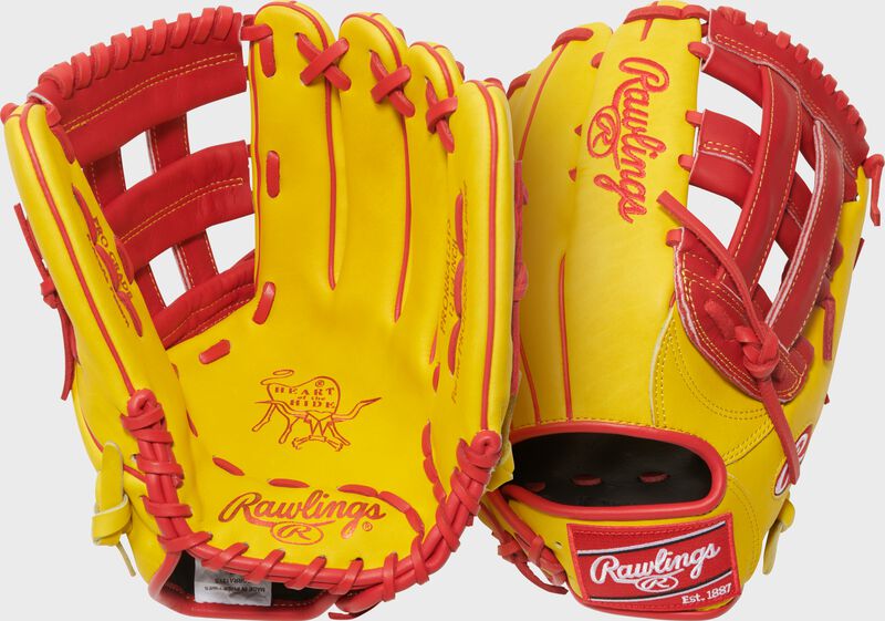 Ronald Acuña Jr. Heart of the Hide Outfield Glove, Right Hand Throw