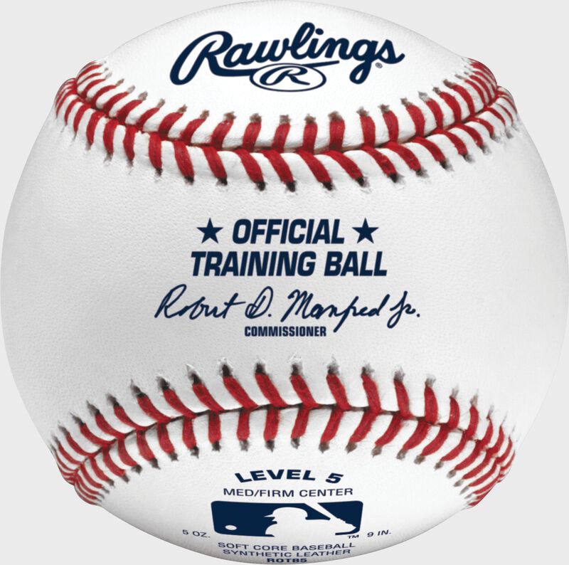 Official League Level 5 Training Baseballs, Ages 7-10