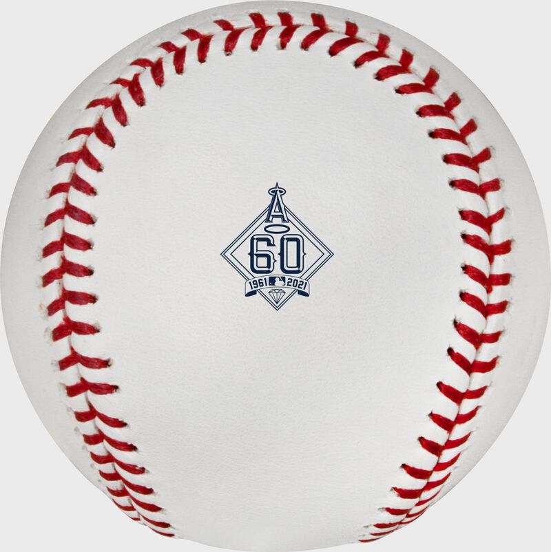MLB 2021 Los Angeles Angels 60th Anniversary Baseball