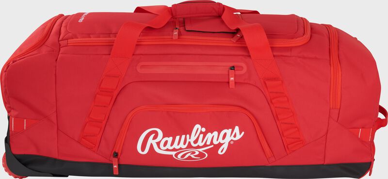 Yadi 2 Wheeled Equipment Bag, Scarlet