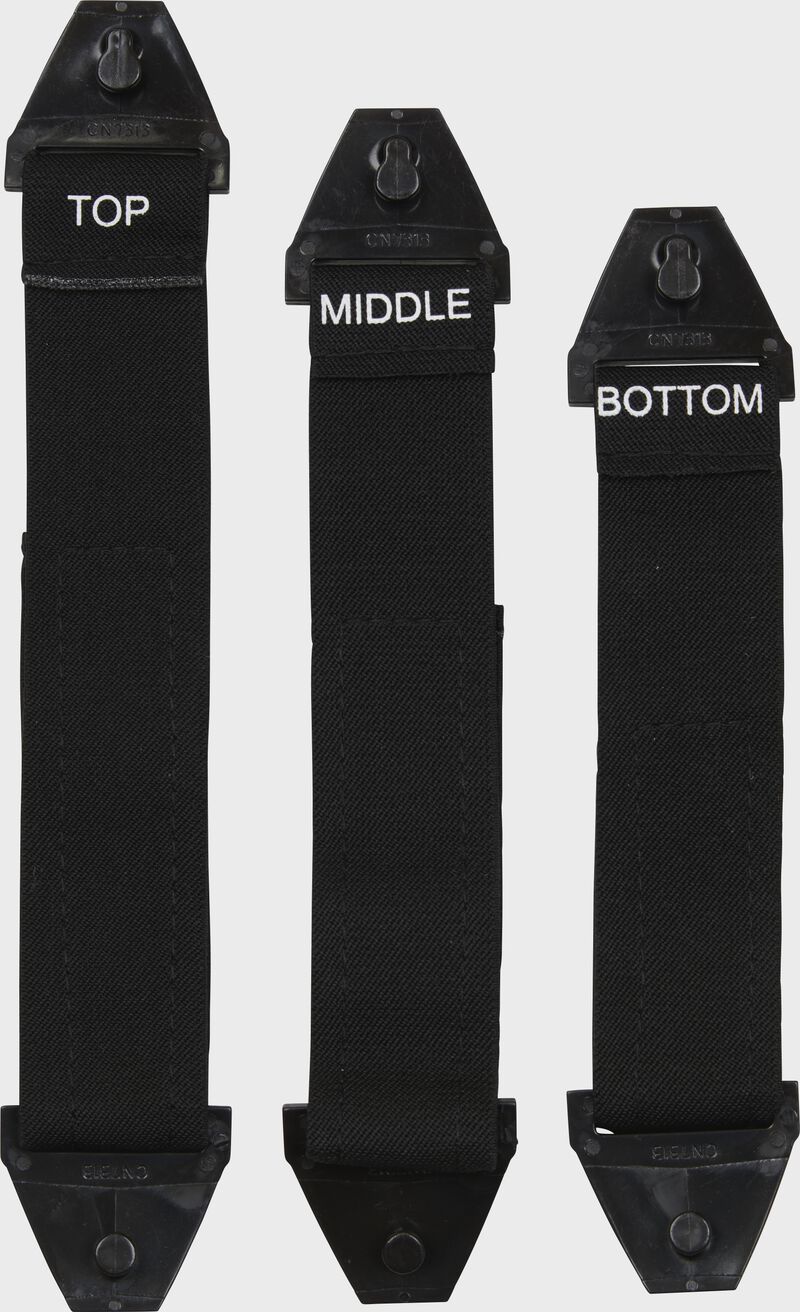 Mach Leg Guard Replacement Straps, Set of 3