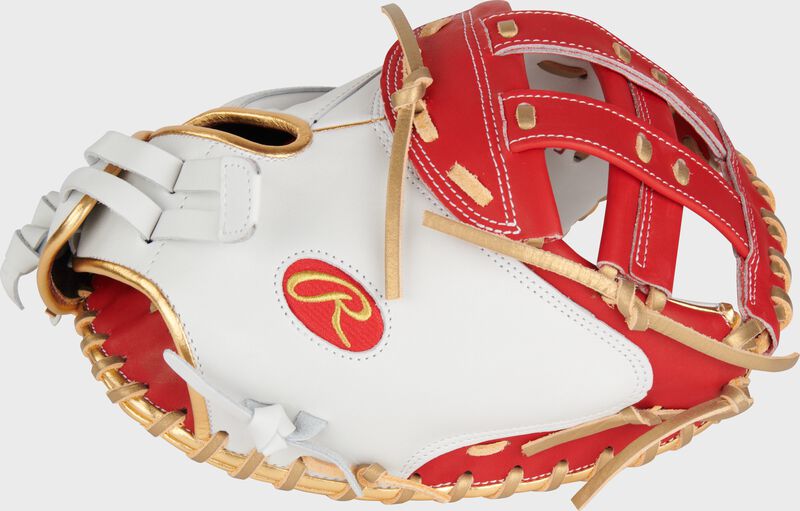Liberty Advanced Color Series 34 in Catcher's Mitt, White/Scarlet