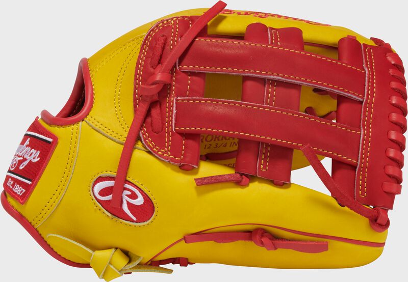 Ronald Acuña Jr. Heart of the Hide Outfield Glove, Right Hand Throw