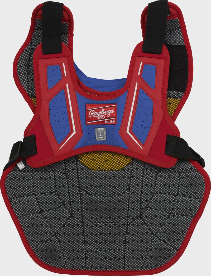 Rawlings Velo 2.0 Chest Protector, Meets NOCSAE