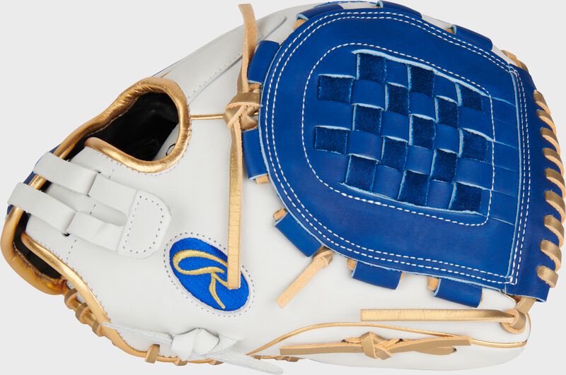 Liberty Advanced Color Series 12 in Fastpitch Glove, White/Royal
