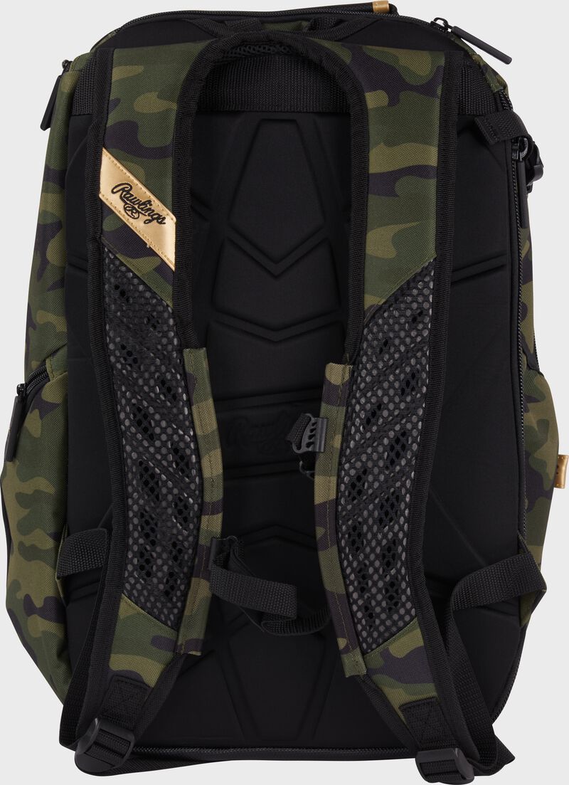 Rawlings Gold Collection Utility Backpack, Camo, RSGGCUBKPK-MYCM