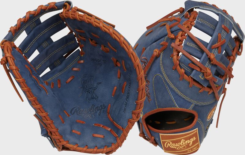 Heart of the Hide Pro Label Denim 1st Base Mitt