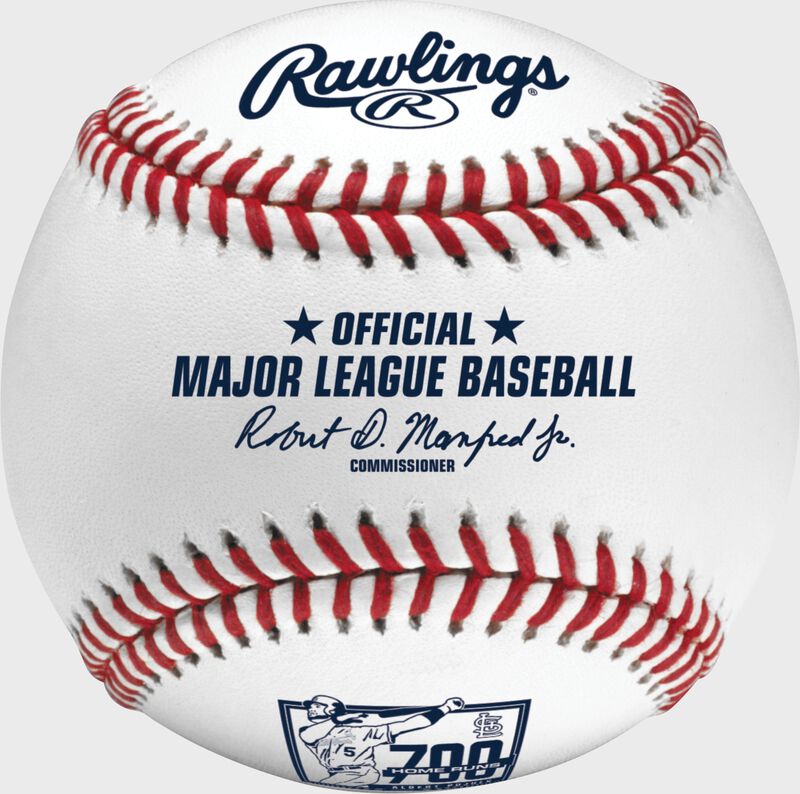 MLB Albert Pujols 700 Home Runs Commemorative Baseball