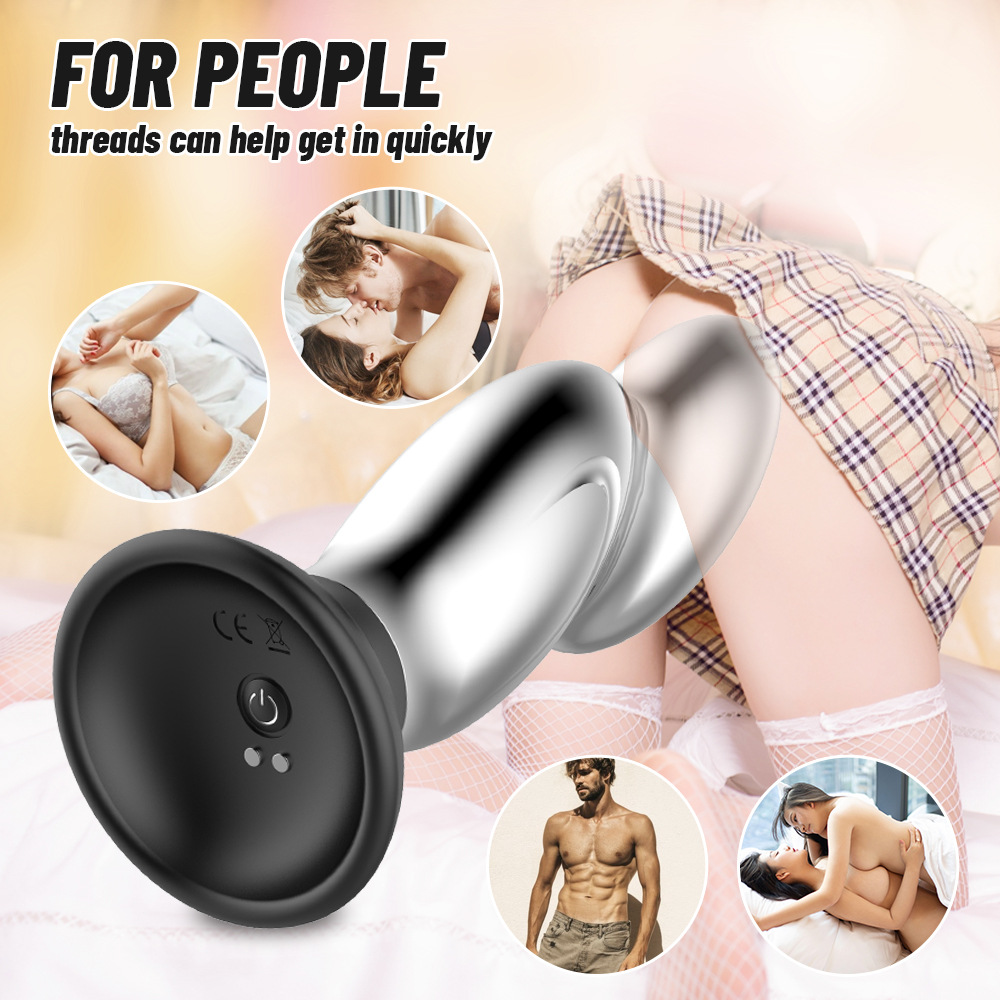 10 Vibrating Modes Remote Control Anal Plug - 
